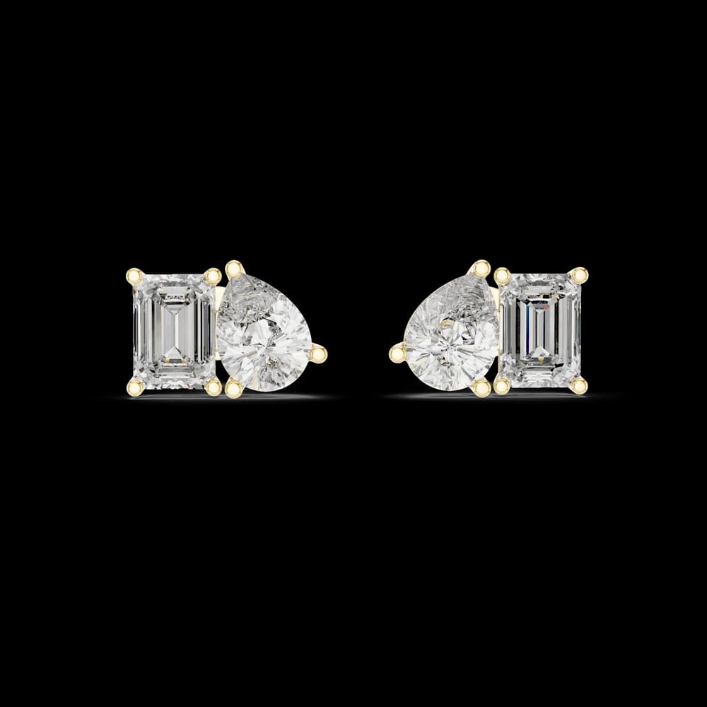 Gleam Lab grown diamond Earrings piece - Image 3 Gleam Lab grown diamond Earrings piece, view 3 of 6