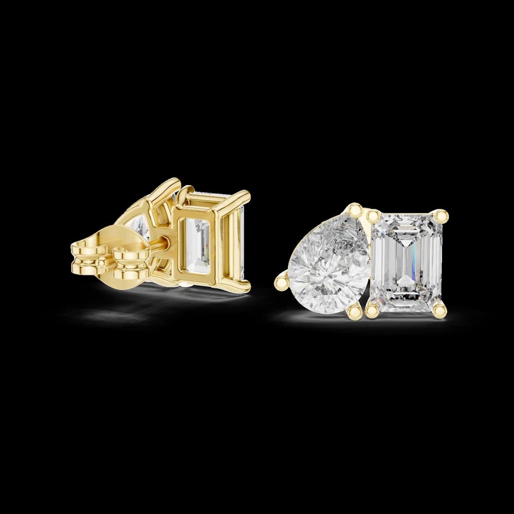 Gleam Lab grown diamond Earrings piece - Image 4 Gleam Lab grown diamond Earrings piece, view 4 of 6