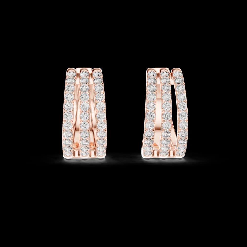 Gleams Lab grown diamond Earrings design - Image 1 Gleams Lab grown diamond Earrings design, view 1 of 6
