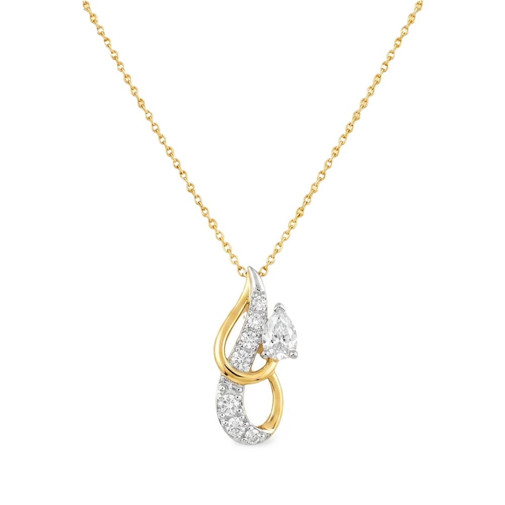 Glorious Filigree Medallion Lab Grown Diamond Pendant - Image 1 Glorious Filigree Medallion Lab Grown Diamond Pendant, view 1 of 5