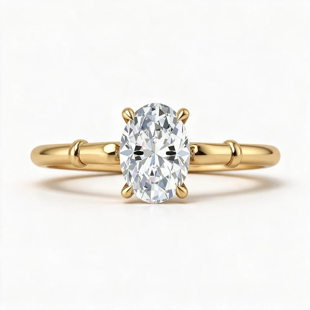 The Ionic Tiara Hidden Halo Lab Grown Diamond Ring - Image 2 The Ionic Tiara Hidden Halo Lab Grown Diamond Ring, view 2 of 4