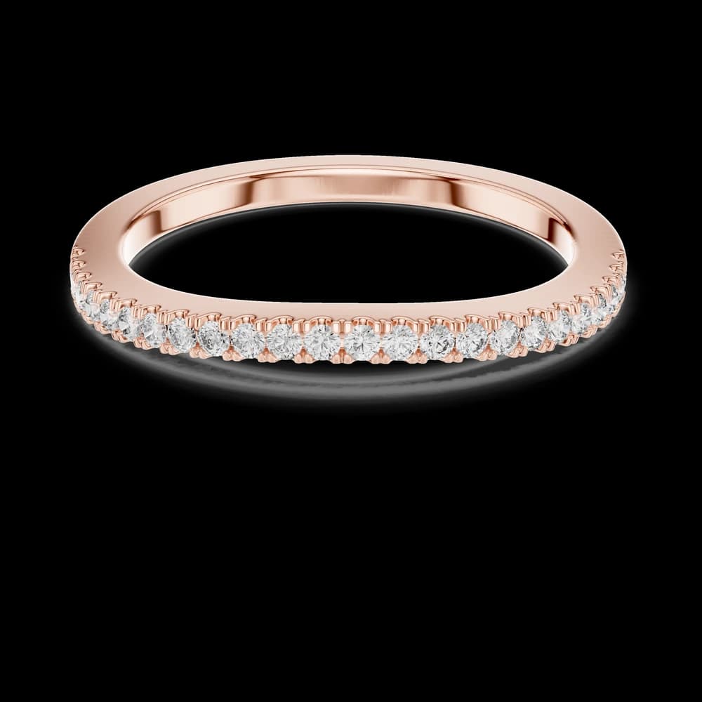 Graceful Round Lab grown diamond Ring - Image 1 Graceful Round Lab grown diamond Ring, view 1 of 5