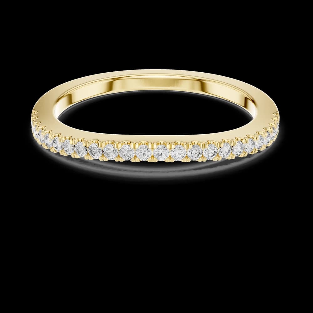 Graceful Round Lab grown diamond Ring - Image 3 Graceful Round Lab grown diamond Ring, view 3 of 5