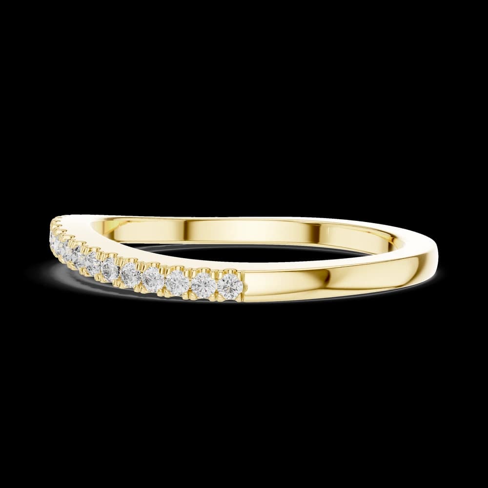 Graceful Round Lab grown diamond Ring - Image 5 Graceful Round Lab grown diamond Ring, view 5 of 5