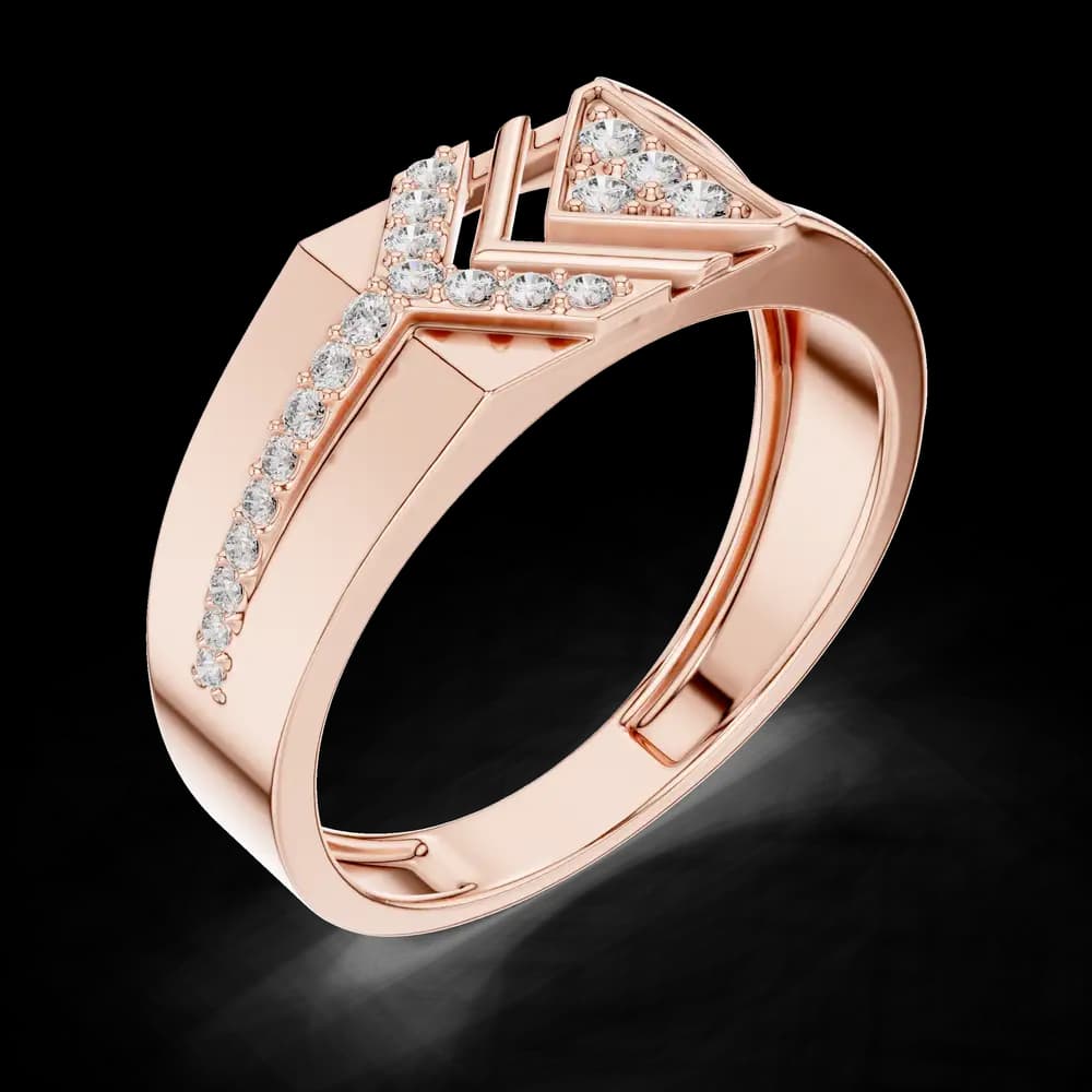 Handcrafted Lab grown diamond ring style - Image 1 Handcrafted Lab grown diamond ring style, view 1 of 1