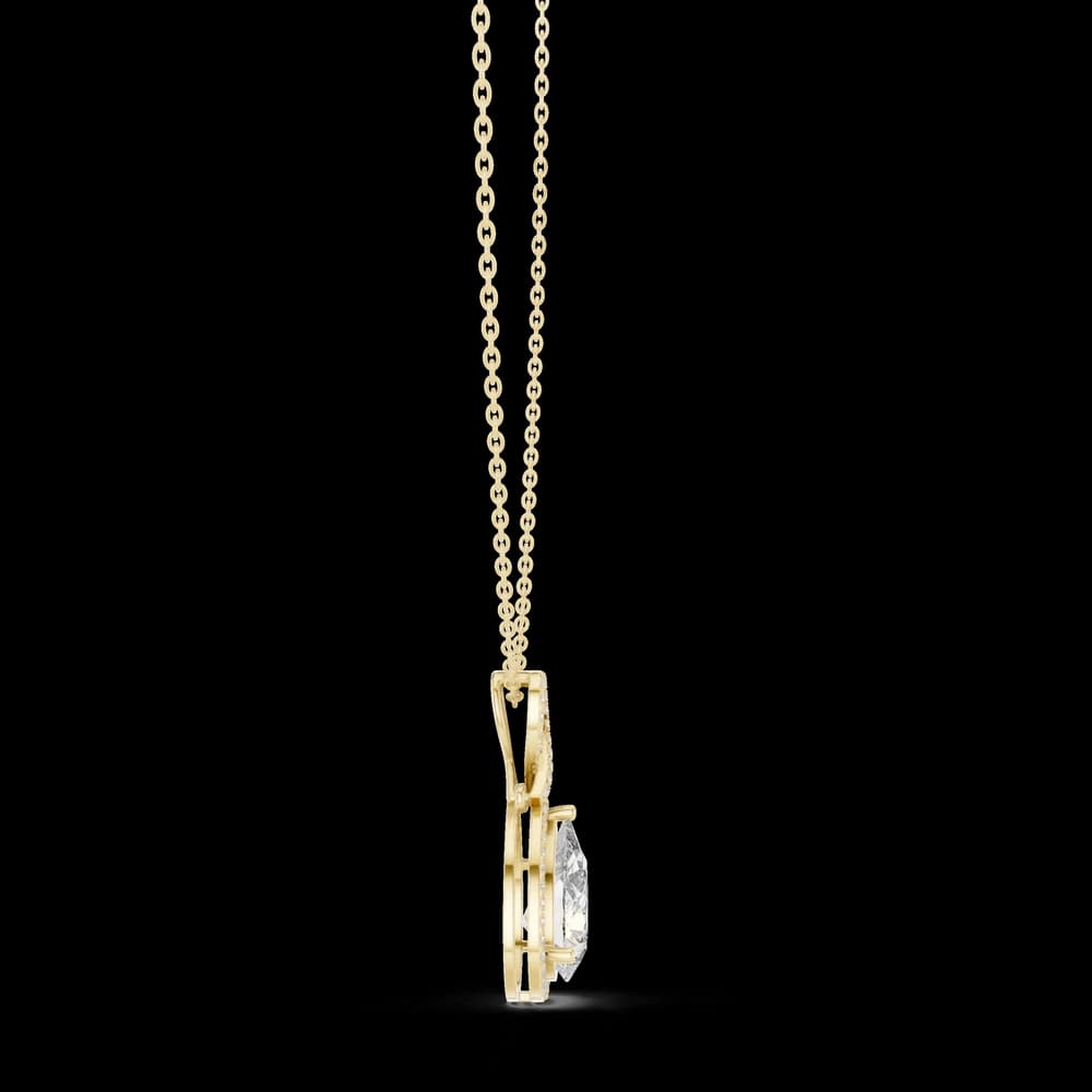 Happy Soul lab grown diamond pendant - Image 3 Happy Soul lab grown diamond pendant, view 3 of 3