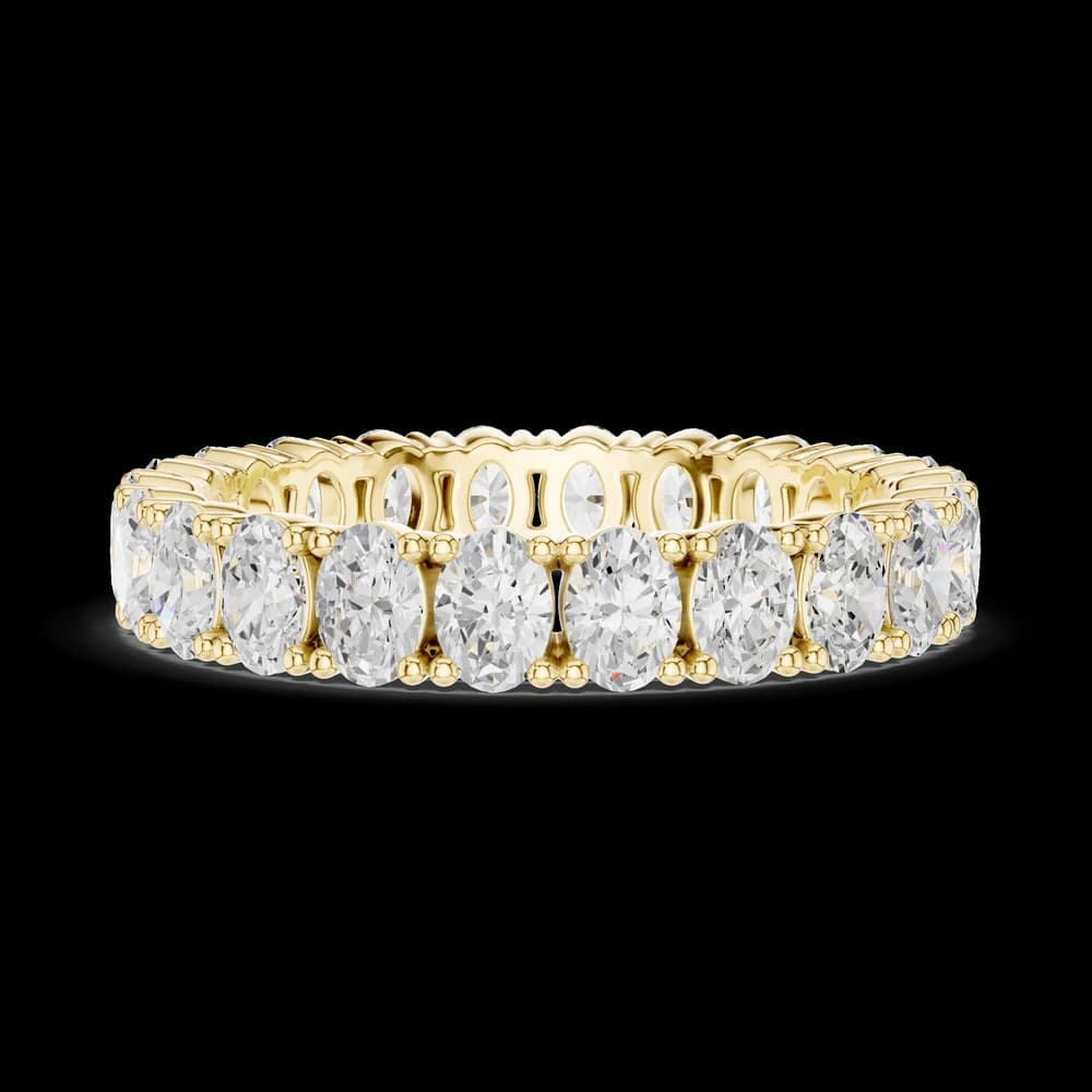 Oval Full Eternity Lab Grown Diamond Band - Image 6 Oval Full Eternity Lab Grown Diamond Band, view 6 of 6