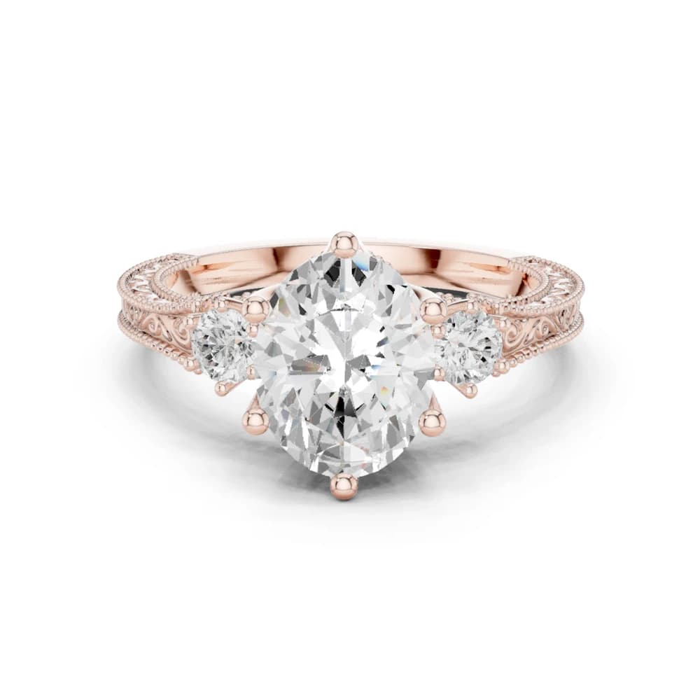 Heather Moor Lab Grown Diamond Rectangular Baguette Ring - Image 1 Heather Moor Lab Grown Diamond Rectangular Baguette Ring, view 1 of 9