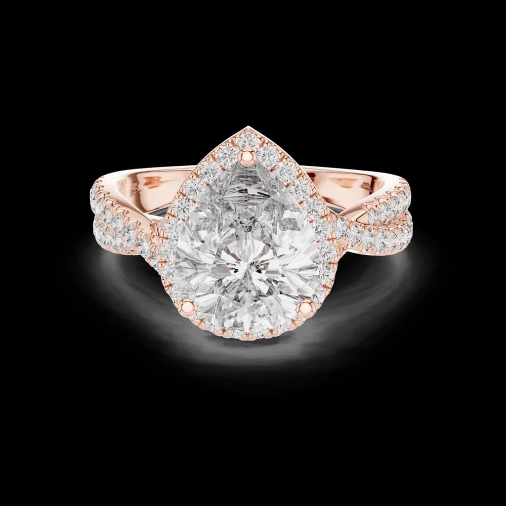 Heritage Crest Lab Grown Diamond Signet Ring - Image 1 Heritage Crest Lab Grown Diamond Signet Ring, view 1 of 6
