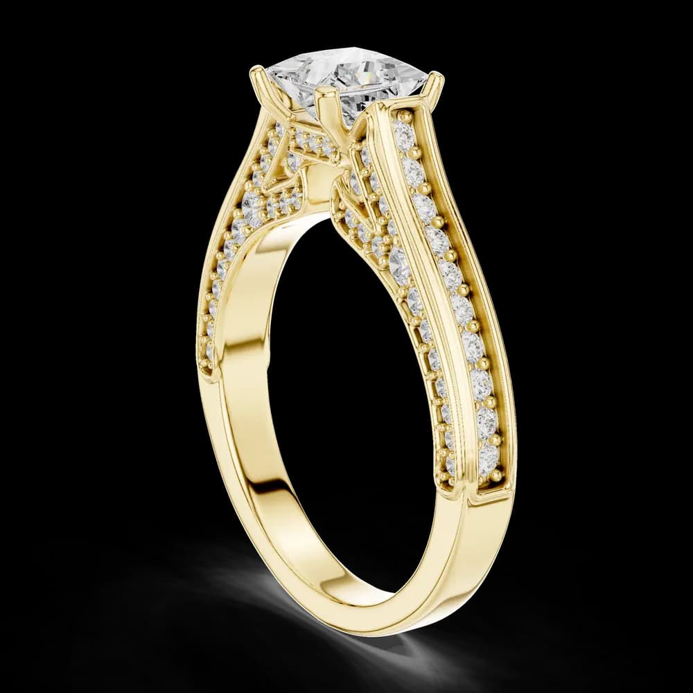 High Cloud Lab grown diamond Rings design - Image 4 High Cloud Lab grown diamond Rings design, view 4 of 6