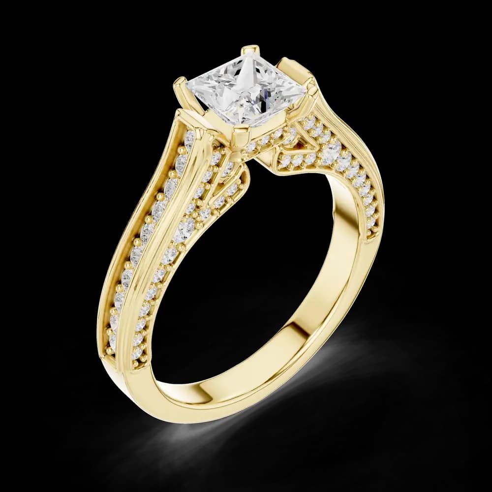 High Cloud Lab grown diamond Rings design - Image 5 High Cloud Lab grown diamond Rings design, view 5 of 6
