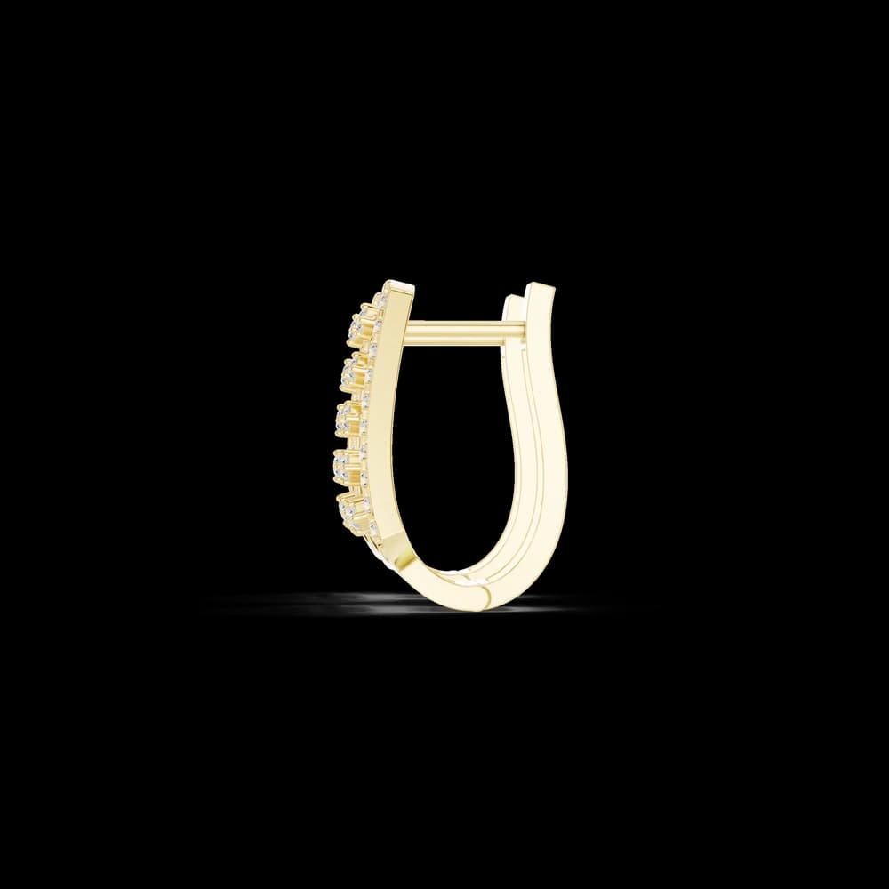 Highly Rated lab grown diamond earring design - Image 6 Highly Rated lab grown diamond earring design, view 6 of 6