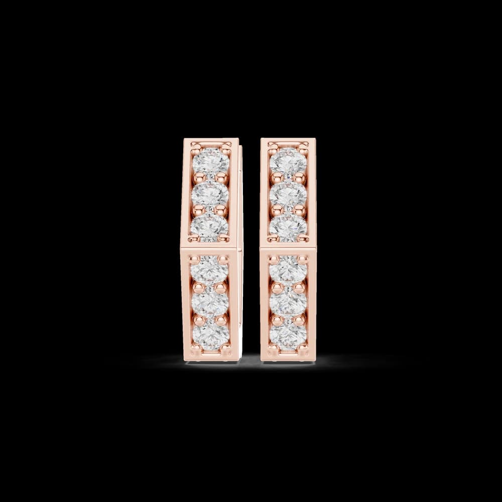 Horizon Beam Lab Grown Diamond Earrings Accents - Image 1 Horizon Beam Lab Grown Diamond Earrings Accents, view 1 of 6