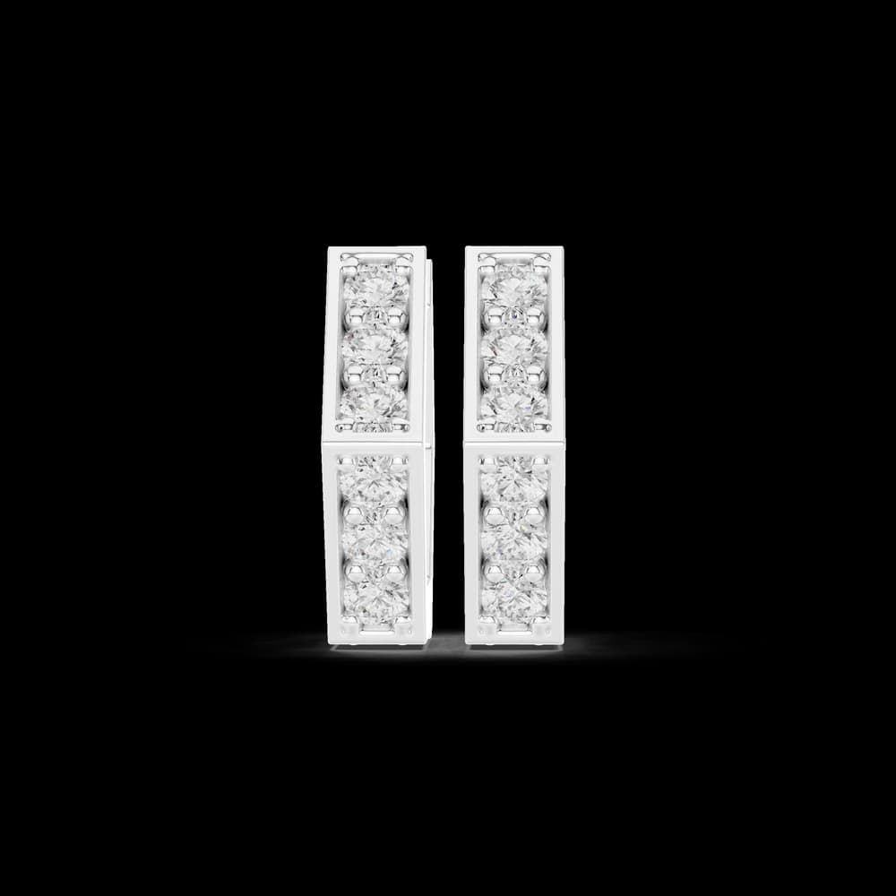 Horizon Beam Lab Grown Diamond Earrings Accents - Image 2 Horizon Beam Lab Grown Diamond Earrings Accents, view 2 of 6