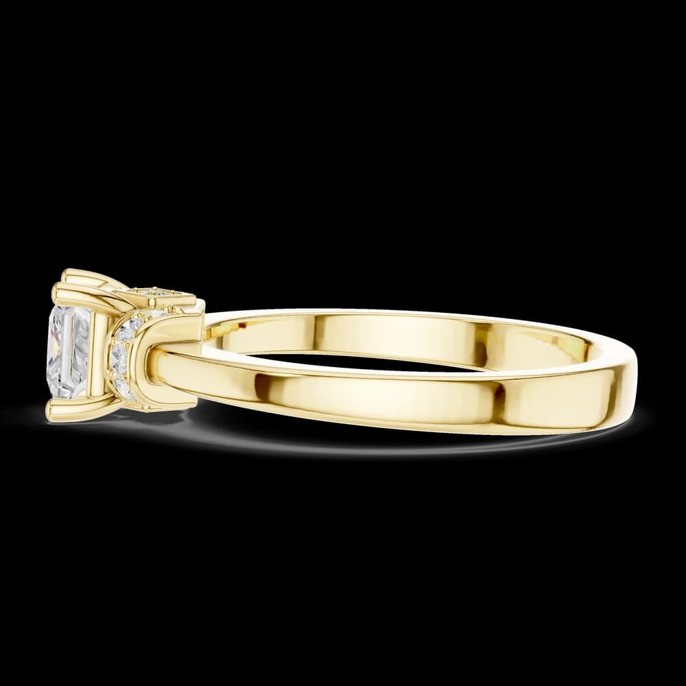 Horizon Halo Lab Grown Diamond Ring - Image 6 Horizon Halo Lab Grown Diamond Ring, view 6 of 6