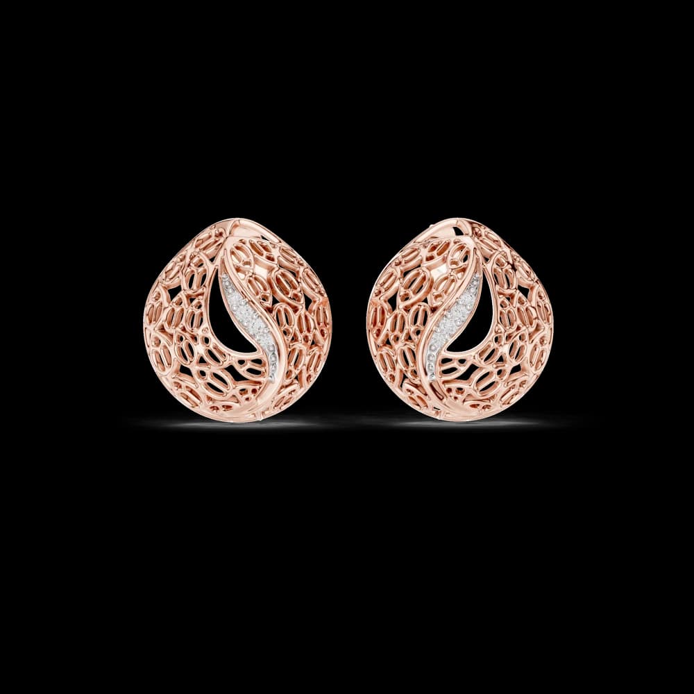 Hypnotic Lab grown diamond Earrings pair - Image 1 Hypnotic Lab grown diamond Earrings pair, view 1 of 6