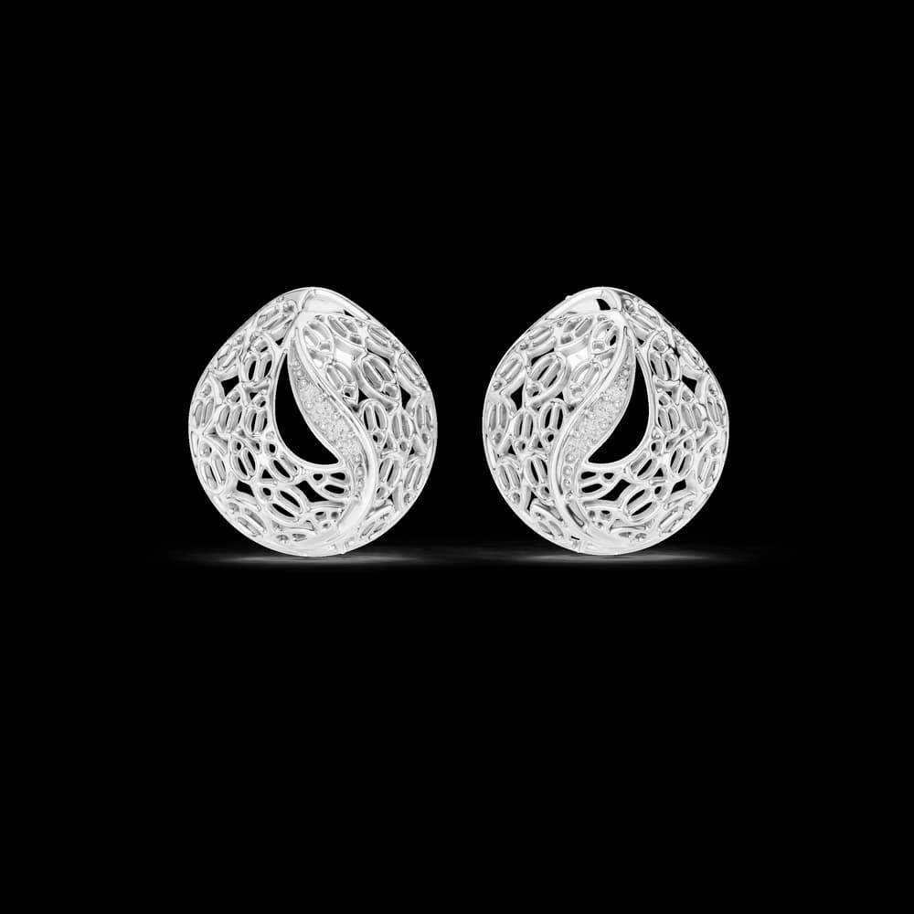 Hypnotic Lab grown diamond Earrings pair - Image 2 Hypnotic Lab grown diamond Earrings pair, view 2 of 6