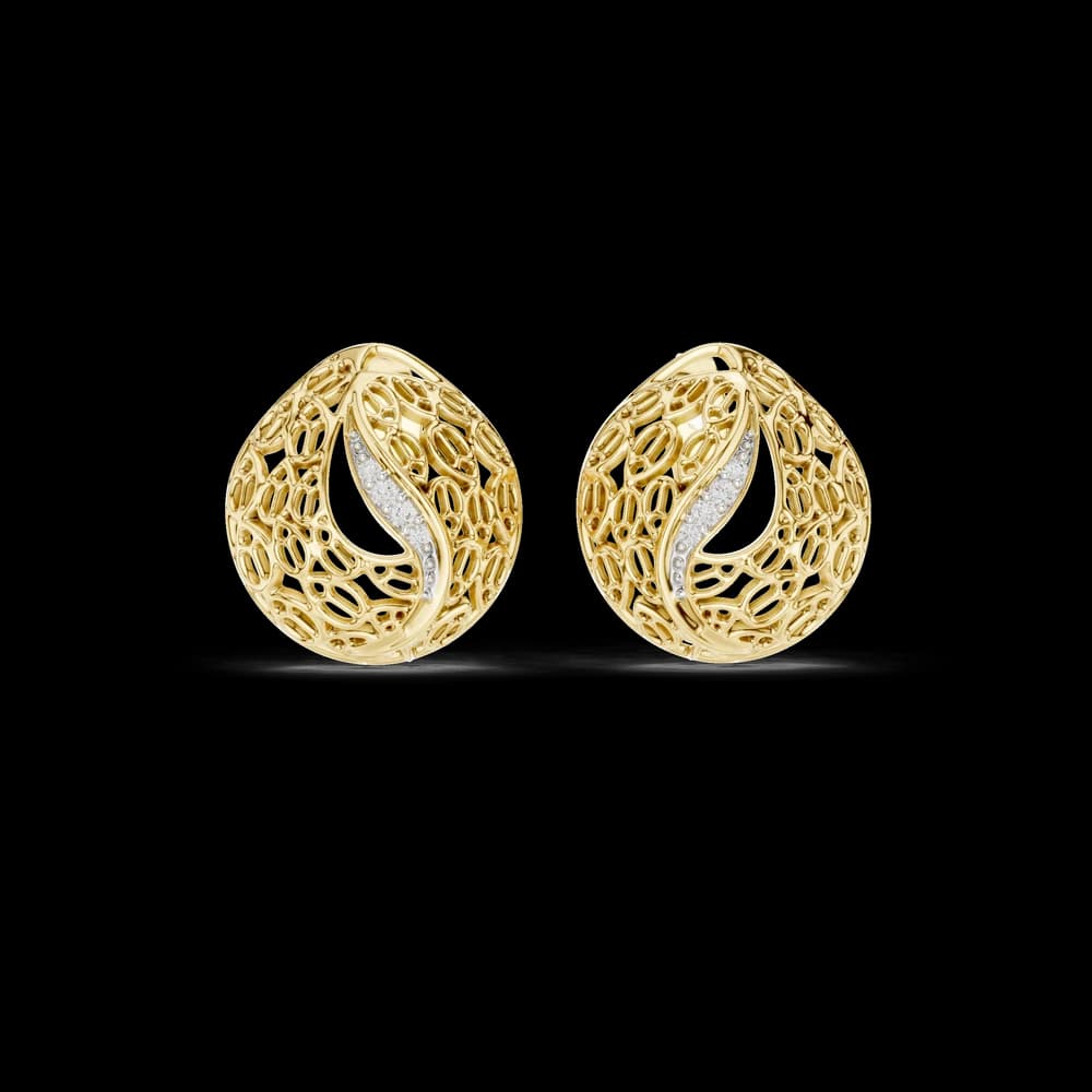 Hypnotic Lab grown diamond Earrings pair - Image 3 Hypnotic Lab grown diamond Earrings pair, view 3 of 6