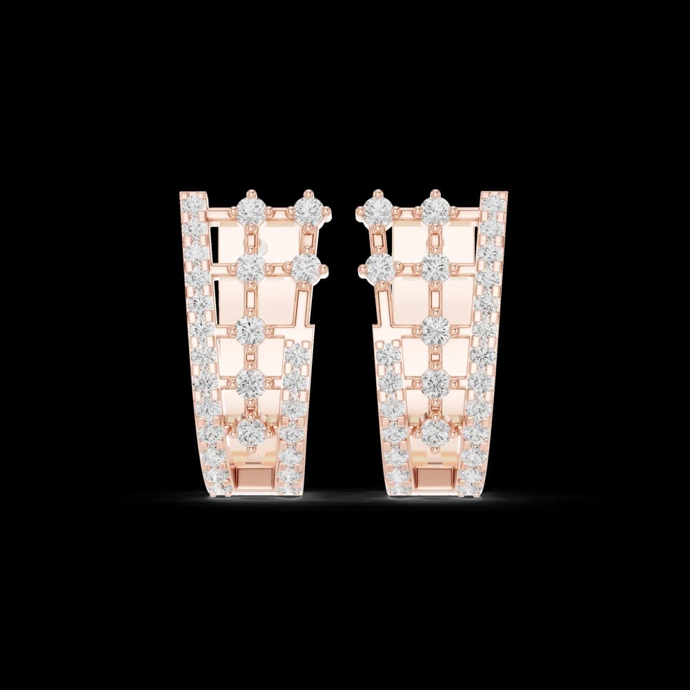 Ideal Pair lab grown diamond earring design - Image 1 Ideal Pair lab grown diamond earring design, view 1 of 6