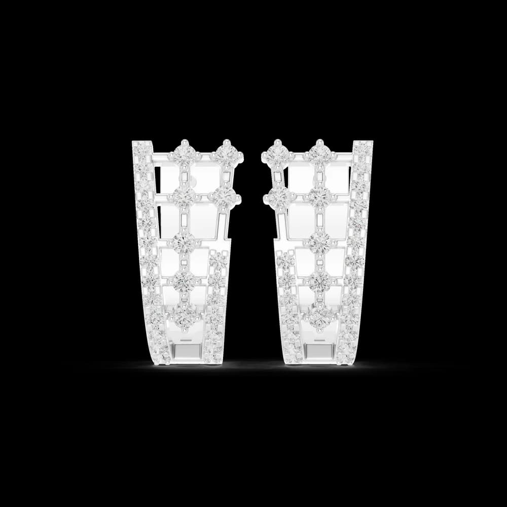 Ideal Pair lab grown diamond earring design - Image 2 Ideal Pair lab grown diamond earring design, view 2 of 6