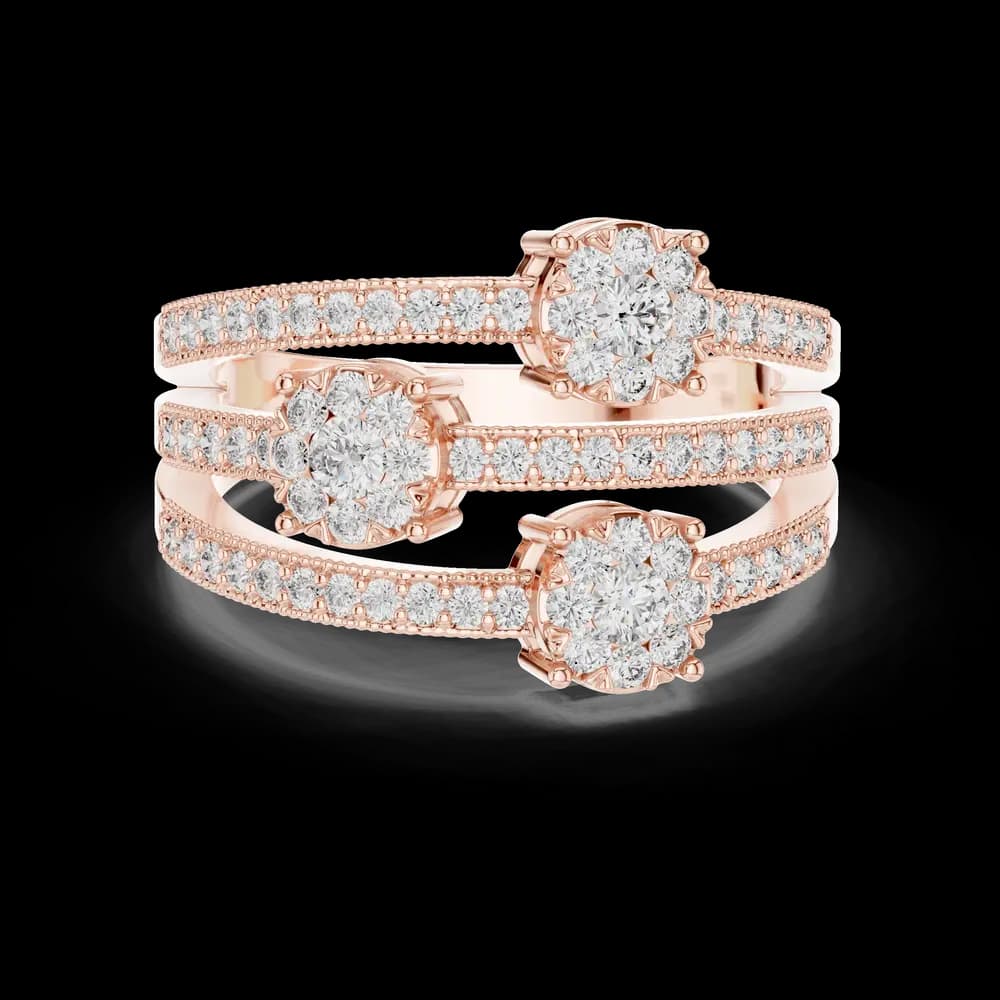 Idyllic lab grown diamond women's ring - Image 1 Idyllic lab grown diamond women's ring, view 1 of 6