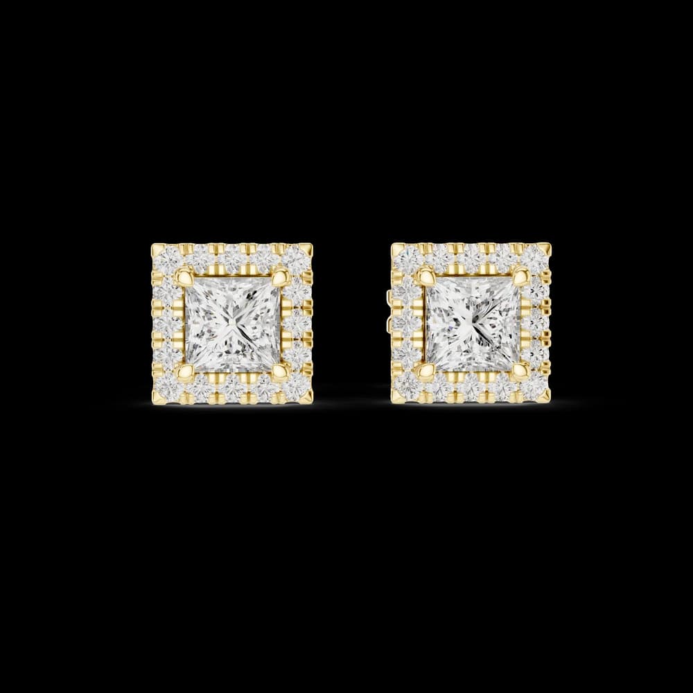 Illuminating Lab grown diamond Earrings pair - Image 3 Illuminating Lab grown diamond Earrings pair, view 3 of 6