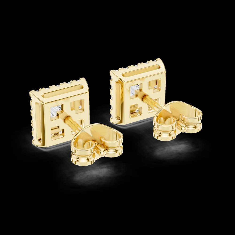 Illuminating Lab grown diamond Earrings pair - Image 6 Illuminating Lab grown diamond Earrings pair, view 6 of 6