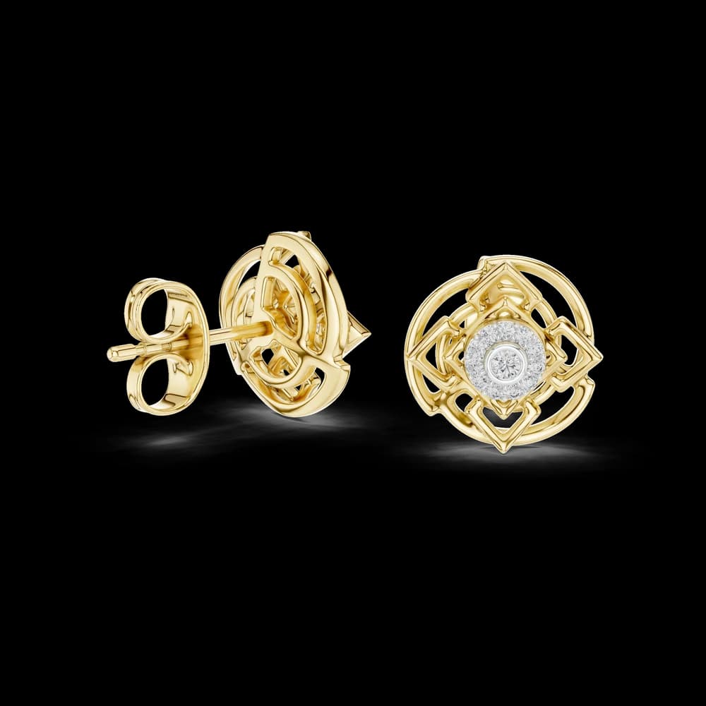 Illustrious Lab grown diamond Earrings style - Image 4 Illustrious Lab grown diamond Earrings style, view 4 of 6