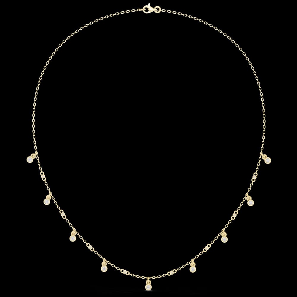 Imperial Classic-Cut Diamond Lab Grown Necklace - Image 3 Imperial Classic-Cut Diamond Lab Grown Necklace, view 3 of 6