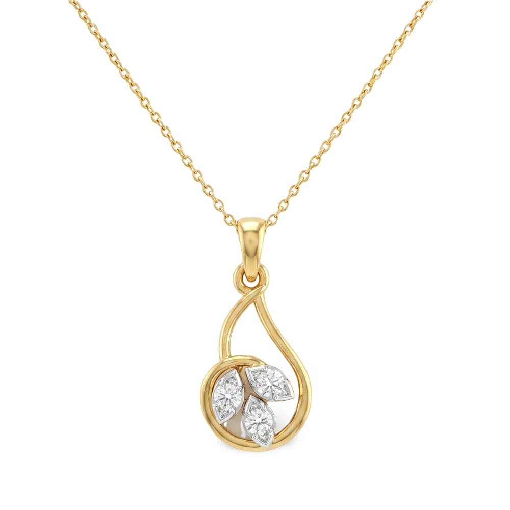 Imperial Double Halo Lab Grown Diamond Pendant - Image 1 Imperial Double Halo Lab Grown Diamond Pendant, view 1 of 5