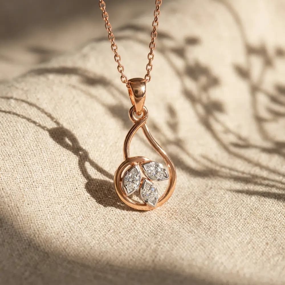 Imperial Double Halo Lab Grown Diamond Pendant - Image 5 Imperial Double Halo Lab Grown Diamond Pendant, view 5 of 5