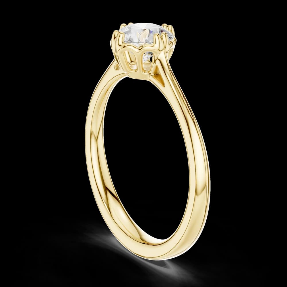 Imperial Ivory Lab Grown Diamond Ring - Image 4 Imperial Ivory Lab Grown Diamond Ring, view 4 of 6