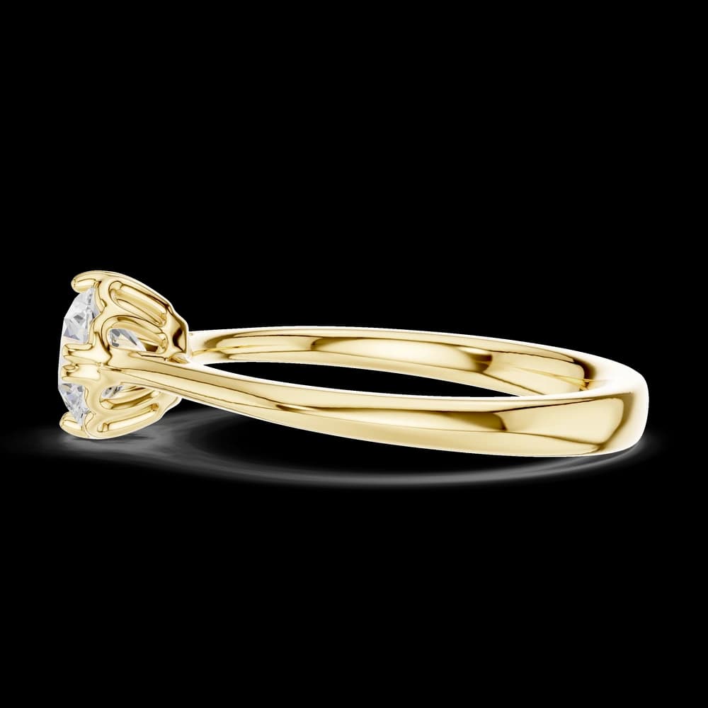 Imperial Ivory Lab Grown Diamond Ring - Image 6 Imperial Ivory Lab Grown Diamond Ring, view 6 of 6