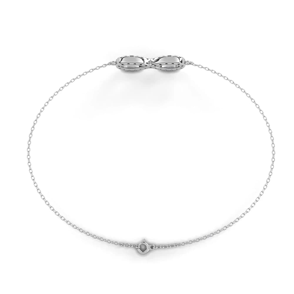Celestial Infinity Lab Grown Diamond Bracelet - Image 5 Celestial Infinity Lab Grown Diamond Bracelet, view 5 of 5