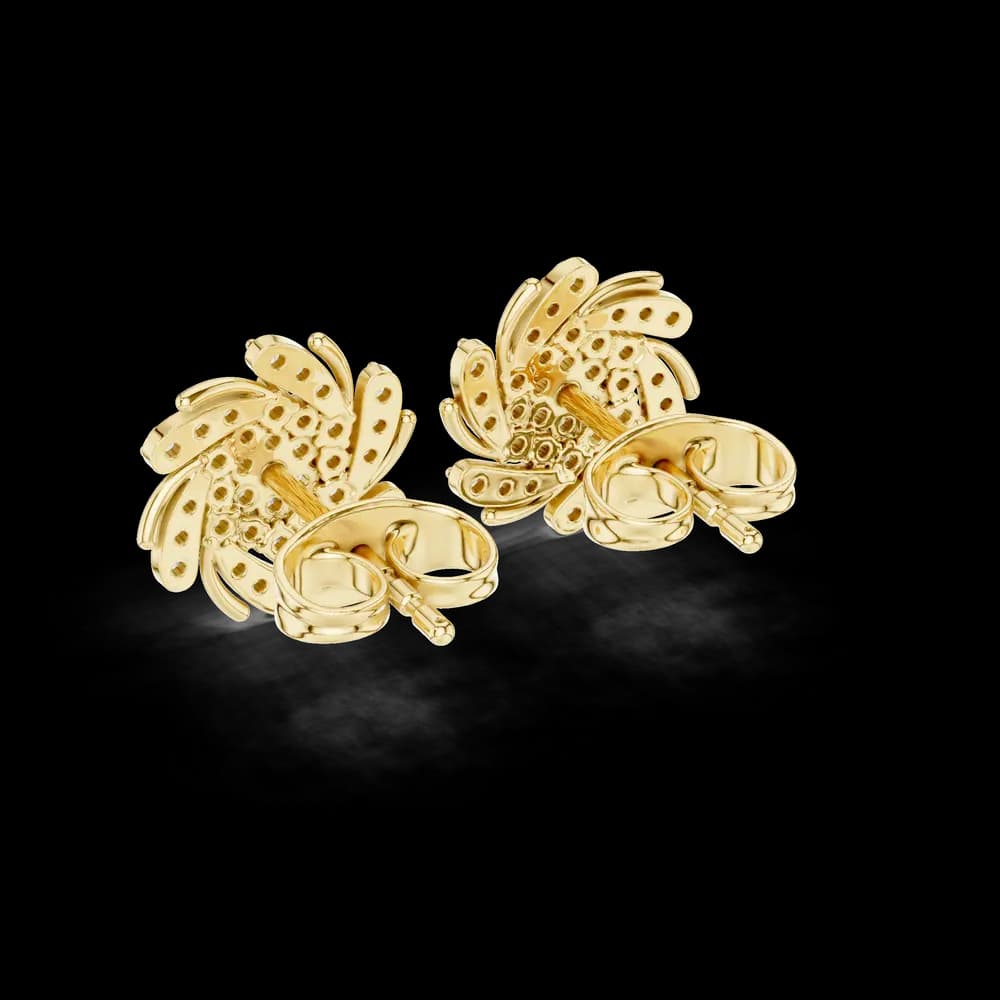 Joyful Beat lab grown diamond earring design - Image 6 Joyful Beat lab grown diamond earring design, view 6 of 6