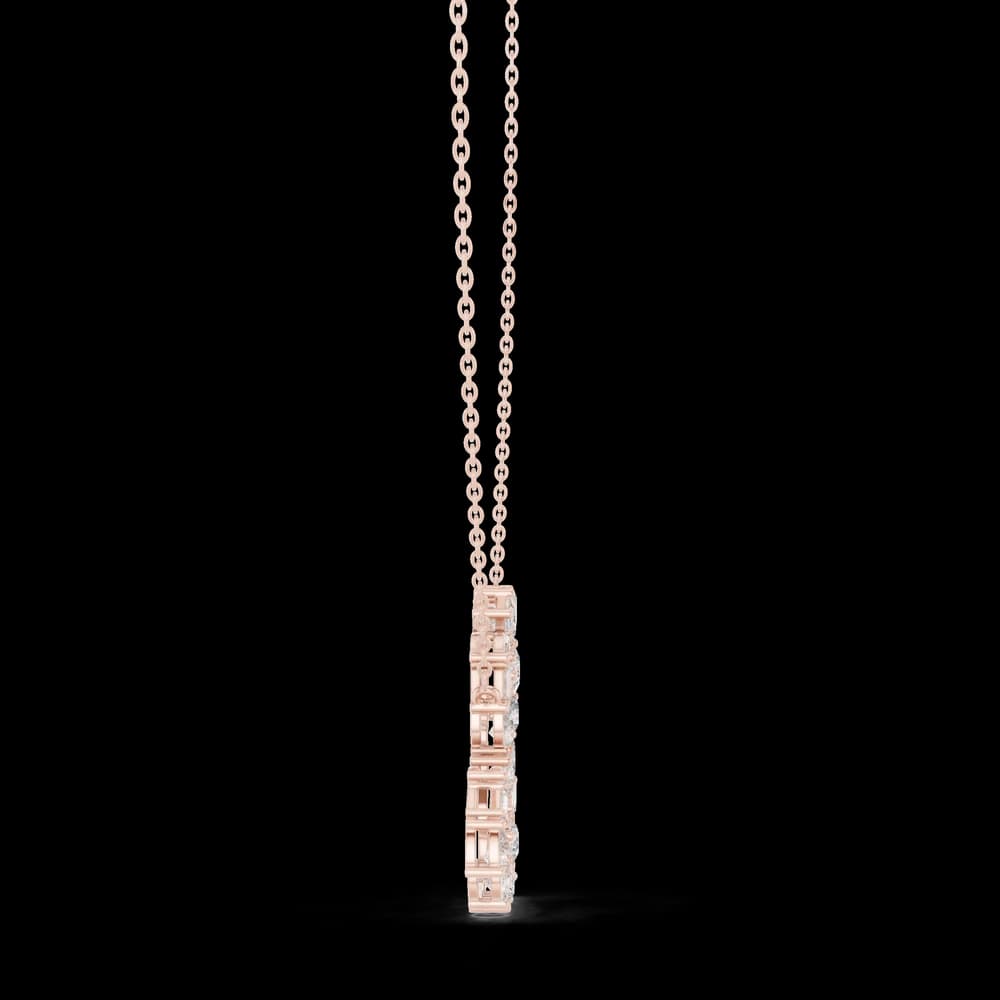 Joyful Tear lab grown diamond pendant - Image 3 Joyful Tear lab grown diamond pendant, view 3 of 12