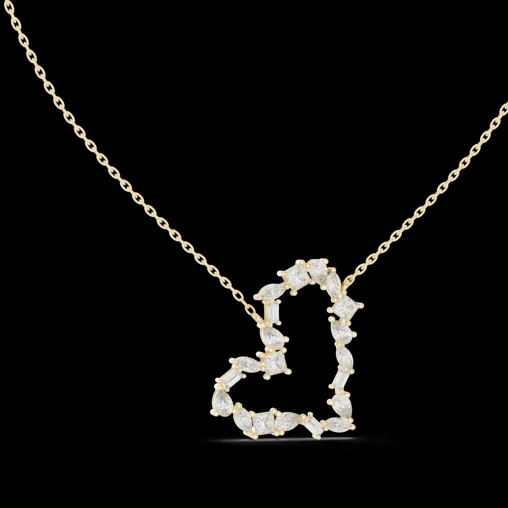 Joyful Tear lab grown diamond pendant - Image 10 Joyful Tear lab grown diamond pendant, view 10 of 12