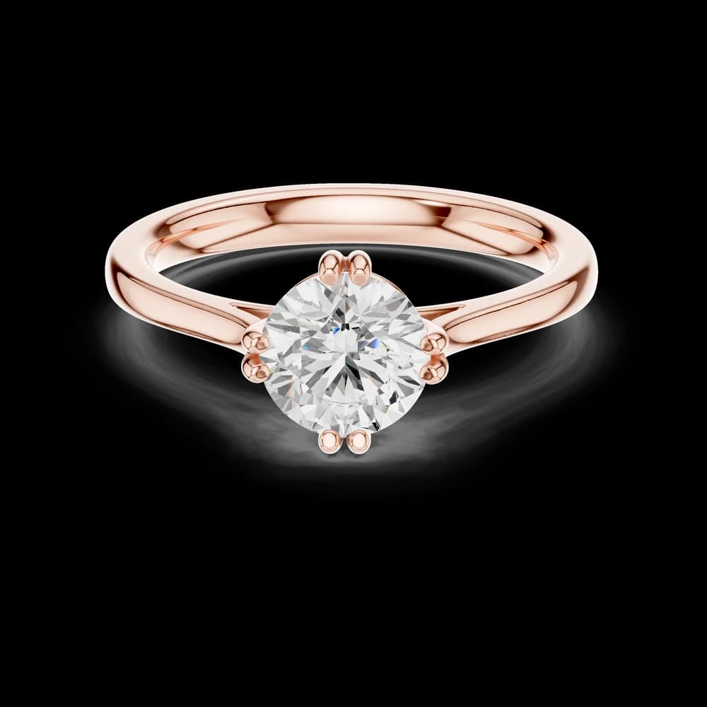 Kinetic Knot Lab Grown Diamond Ring - Image 1 Kinetic Knot Lab Grown Diamond Ring, view 1 of 6