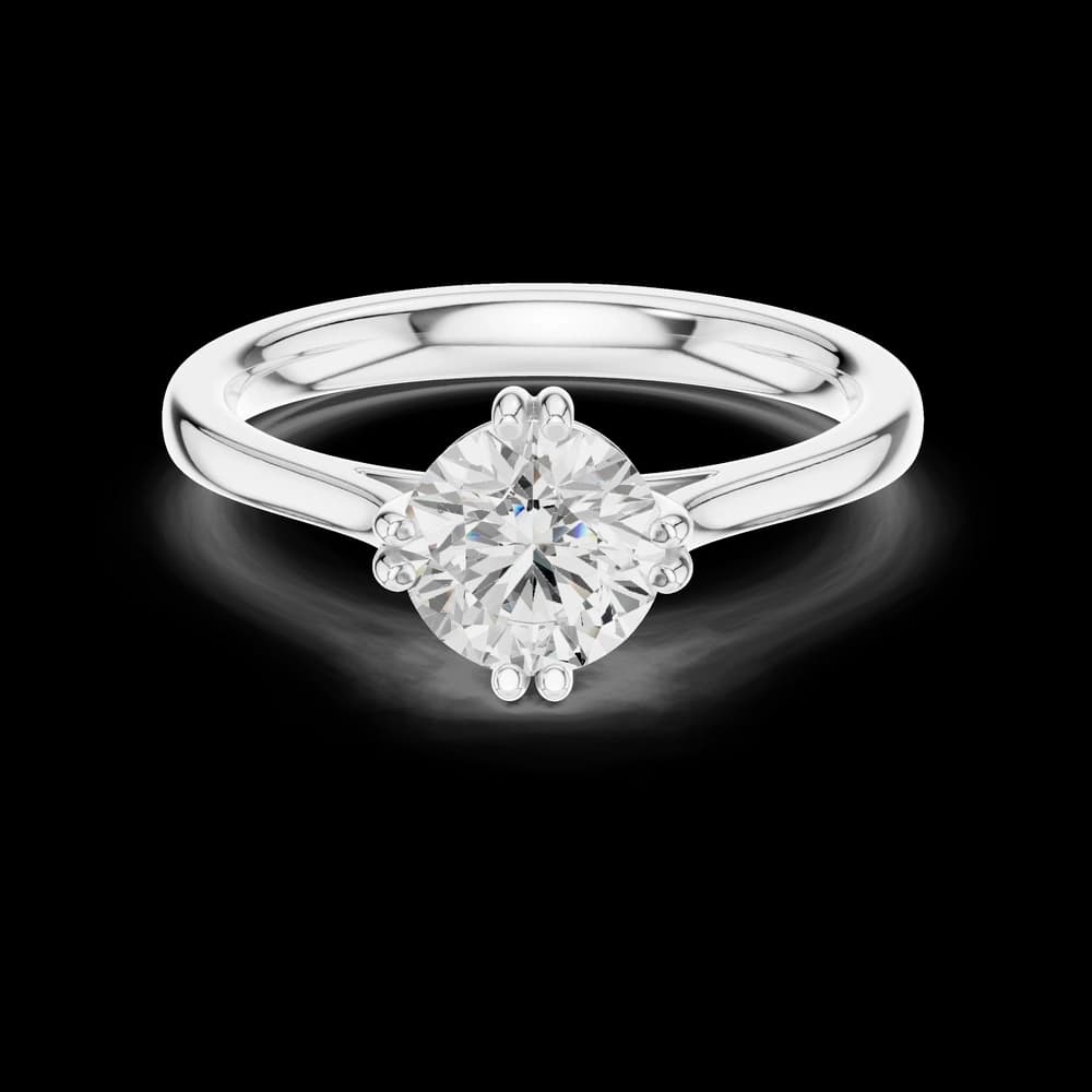 Kinetic Knot Lab Grown Diamond Ring - Image 2 Kinetic Knot Lab Grown Diamond Ring, view 2 of 6