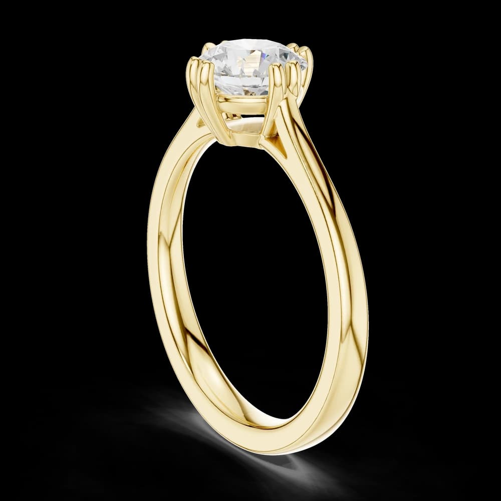 Kinetic Knot Lab Grown Diamond Ring - Image 4 Kinetic Knot Lab Grown Diamond Ring, view 4 of 6