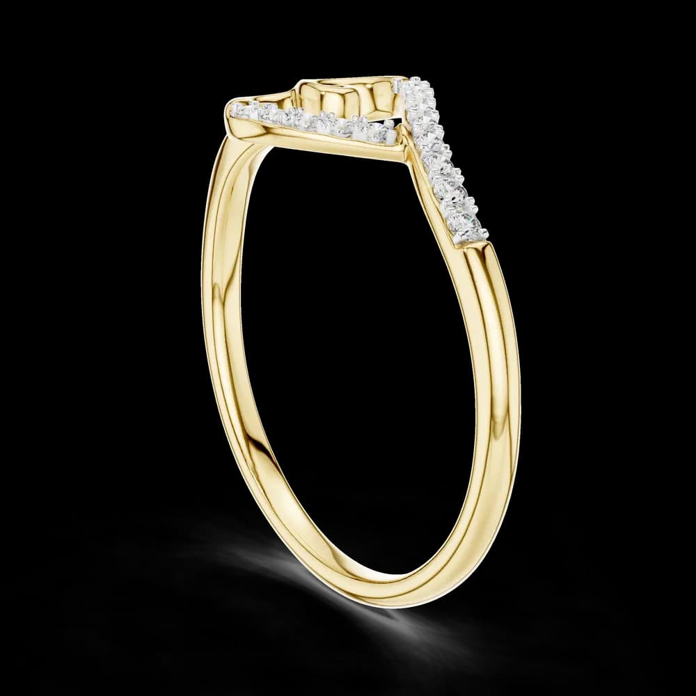 Kingly Lab grown diamond Rings set - Image 4 Kingly Lab grown diamond Rings set, view 4 of 6