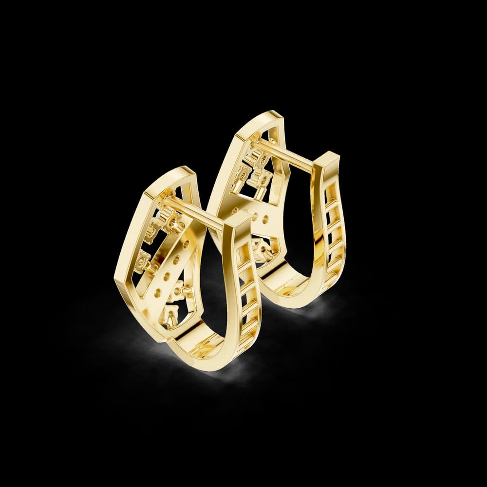 Lagoon Shimmer Lab Grown Diamond Earrings Pairs - Image 5 Lagoon Shimmer Lab Grown Diamond Earrings Pairs, view 5 of 6
