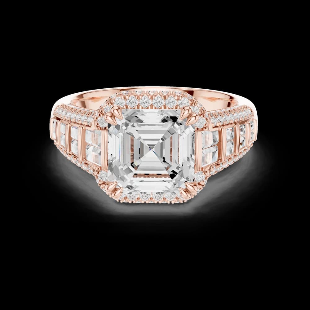 Laurel Leaf Lab Grown Diamond Woven Ribbon Ring - Image 4 Laurel Leaf Lab Grown Diamond Woven Ribbon Ring, view 4 of 9