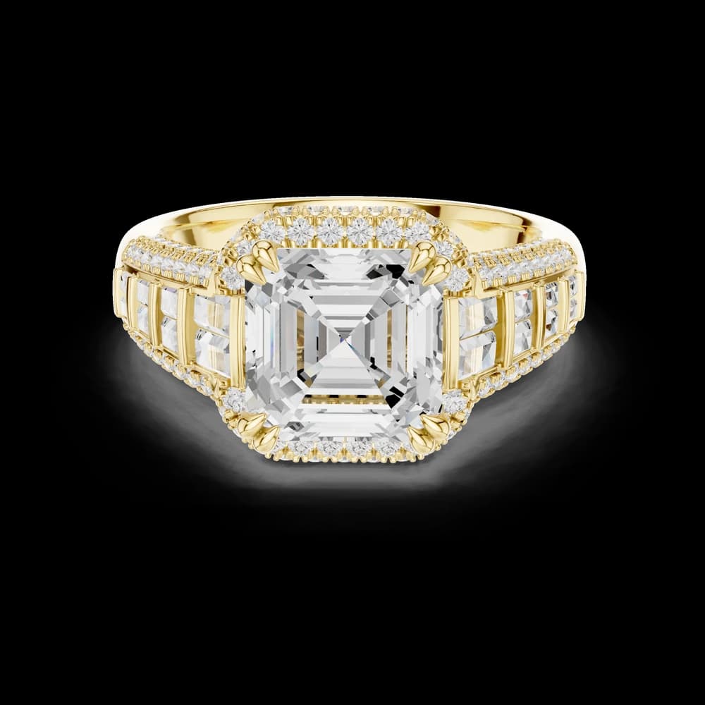 Laurel Leaf Lab Grown Diamond Woven Ribbon Ring - Image 6 Laurel Leaf Lab Grown Diamond Woven Ribbon Ring, view 6 of 9