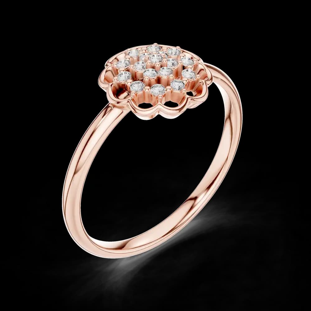 Lavish Lab grown diamond ring design - Image 1 Lavish Lab grown diamond ring design, view 1 of 1