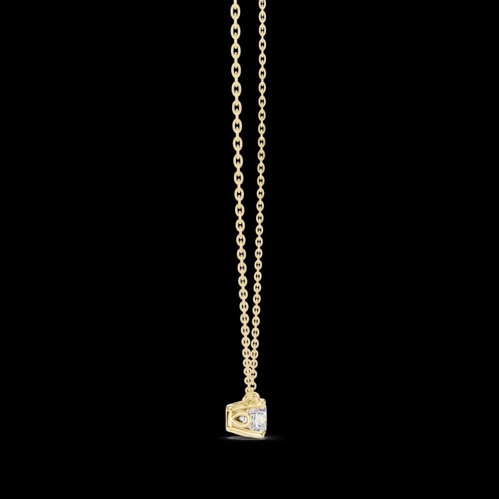 Light Beam lab grown diamond pendant - Image 6 Light Beam lab grown diamond pendant, view 6 of 6