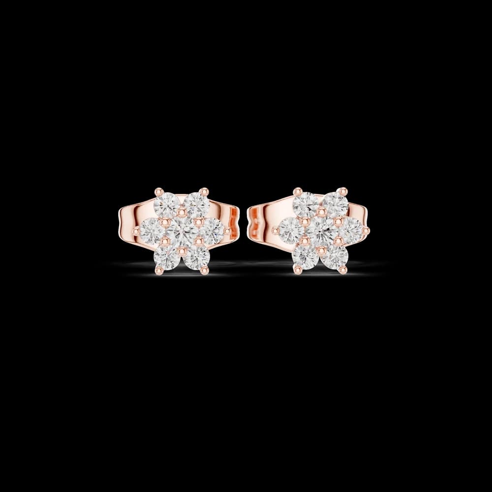 Love Song lab grown diamond earring design - Image 1 Love Song lab grown diamond earring design, view 1 of 6