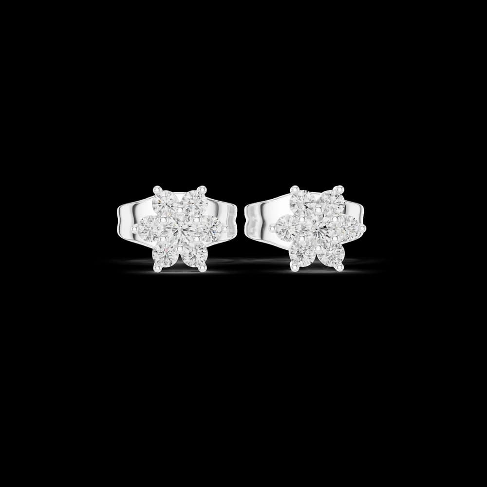 Love Song lab grown diamond earring design - Image 2 Love Song lab grown diamond earring design, view 2 of 6