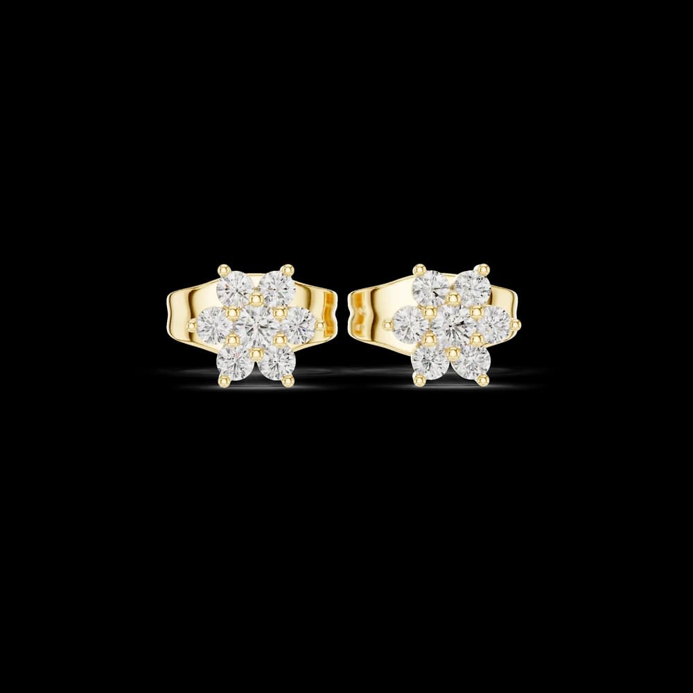 Love Song lab grown diamond earring design - Image 3 Love Song lab grown diamond earring design, view 3 of 6