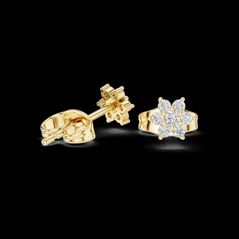 Love Song lab grown diamond earring design - Image 4 Love Song lab grown diamond earring design, view 4 of 6